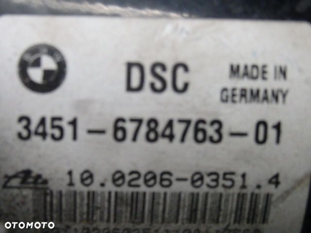 BMW E81 E91 POMPA  STEROWNIK ABS  6784763 6784764 RAF AUTO-CZĘŚCI BMW - 4