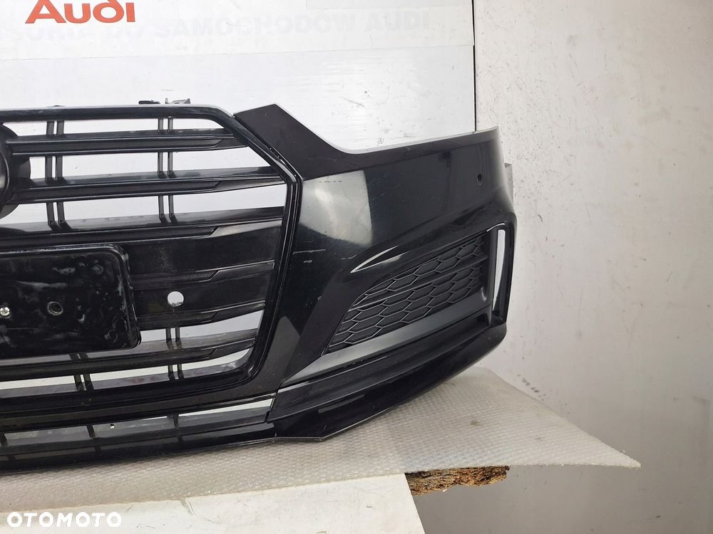 ZDERZAK AUDI S5 A5 S-LINE 8W 8W6 2017-2020 BLACK LINE GRILL - 5