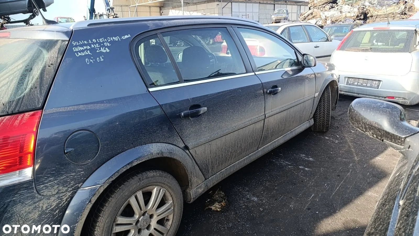 34260 opel signum silnik 1.9 CDTI Z19DT 120 km na części skrzynia M32 sprawna lakier Z168 - 11
