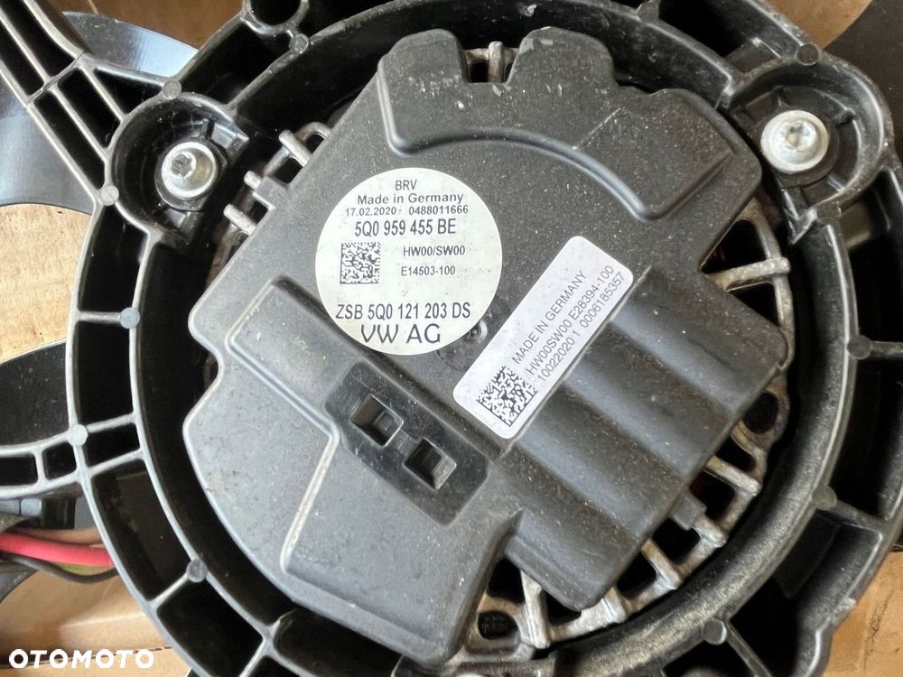 WENTYLATOR CHŁODNICY AUDI A3 8Y 1.5 TSI 5Q0959455BE - 4