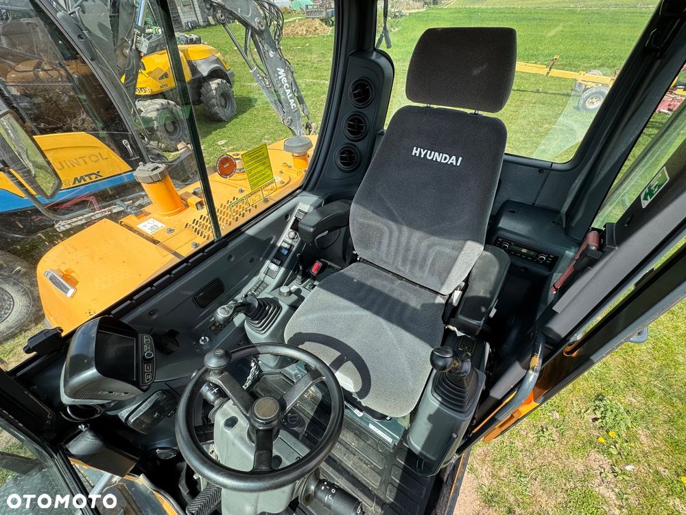 Hyundai Robex 55W-9A Minikoparka Kołowa Super Stan jak Volvo EW60 - 13