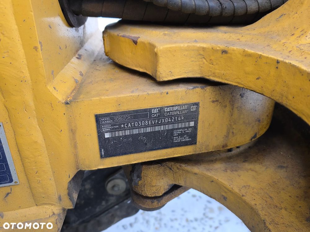 Caterpillar 308E2CR, 2016 ROK, 4455 MTH, 3x łamane ramię, KLIMA - 12