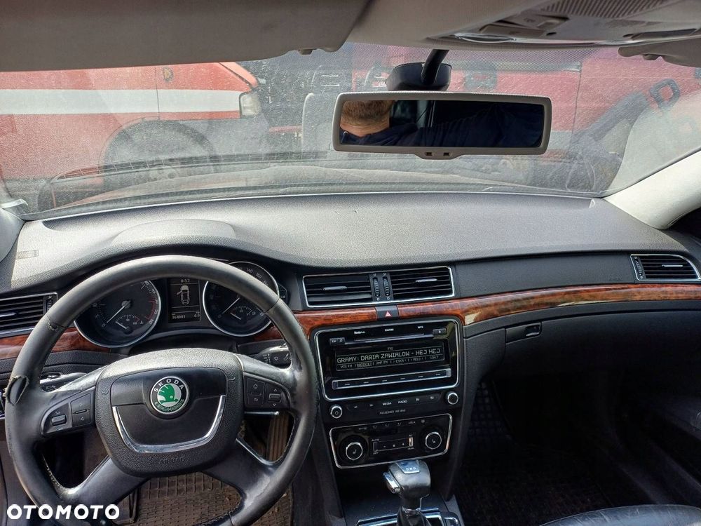 ZESTAW AIRBAG KOKPIT DESKA MODUŁ PODUSZKI PASY SKODA SUPERB II - 2