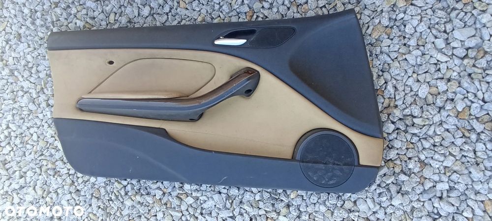 BMW E46 Coupe CABRIO BOCZEK TAPICERKA Lewy Przód Kierowcy LightGelb - 2