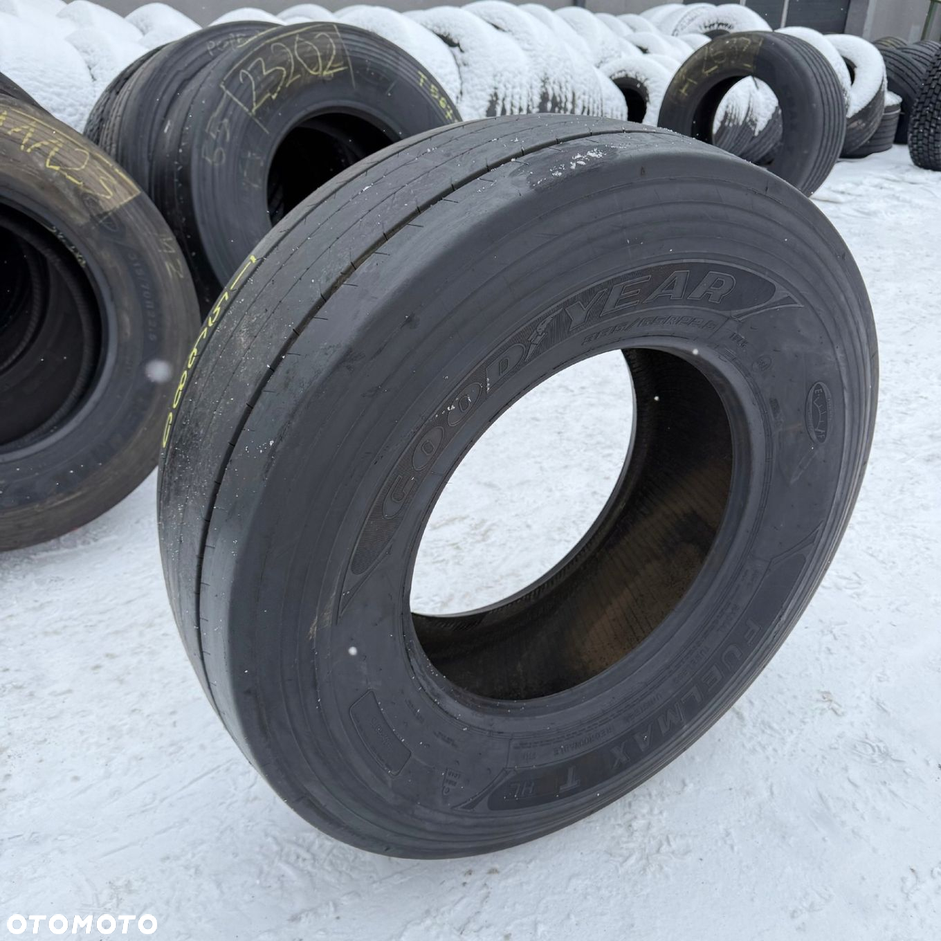 385/65R22,5 GOODYEAR FUELMAX T HL 10-11mm NACZEPOWA NACZEPA T5680 - 2