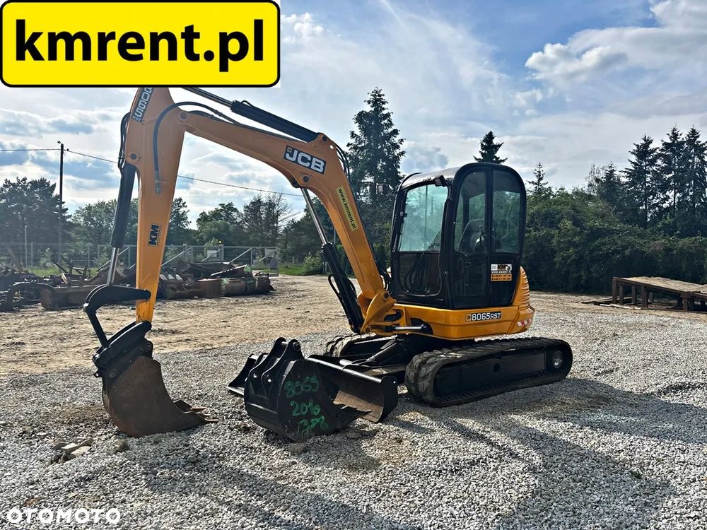 JCB 8065 MINI-KOPARKA 2010 R. MTH:4906! | CAT 307 JCB 855 - 17