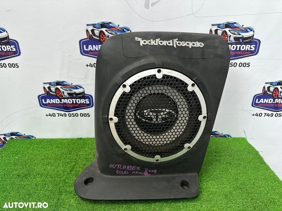 amolificator subwoofer rockford fosgate mitsubishi outlander 2005-2012 - 1