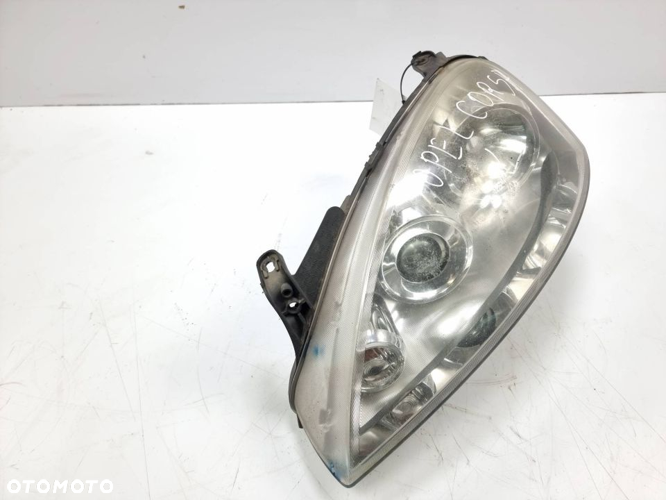 LAMPA LEWA PRZÓD OPEL CORSA C 13237263 SOCZEWKA - 5