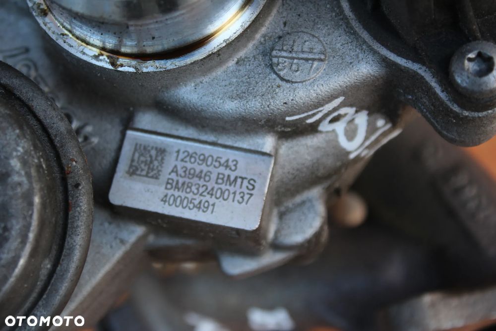 TURBOSPRĘŻARKA TURBO TURBINA OPEL INSIGNIA B 1.5 TURBO B15XFT 12690543 - 5