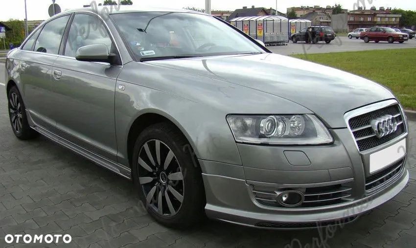 AUDI A6 C6 4F PRZEDNIA DOKŁADKA ZDERZAKA PODKŁAD - 1