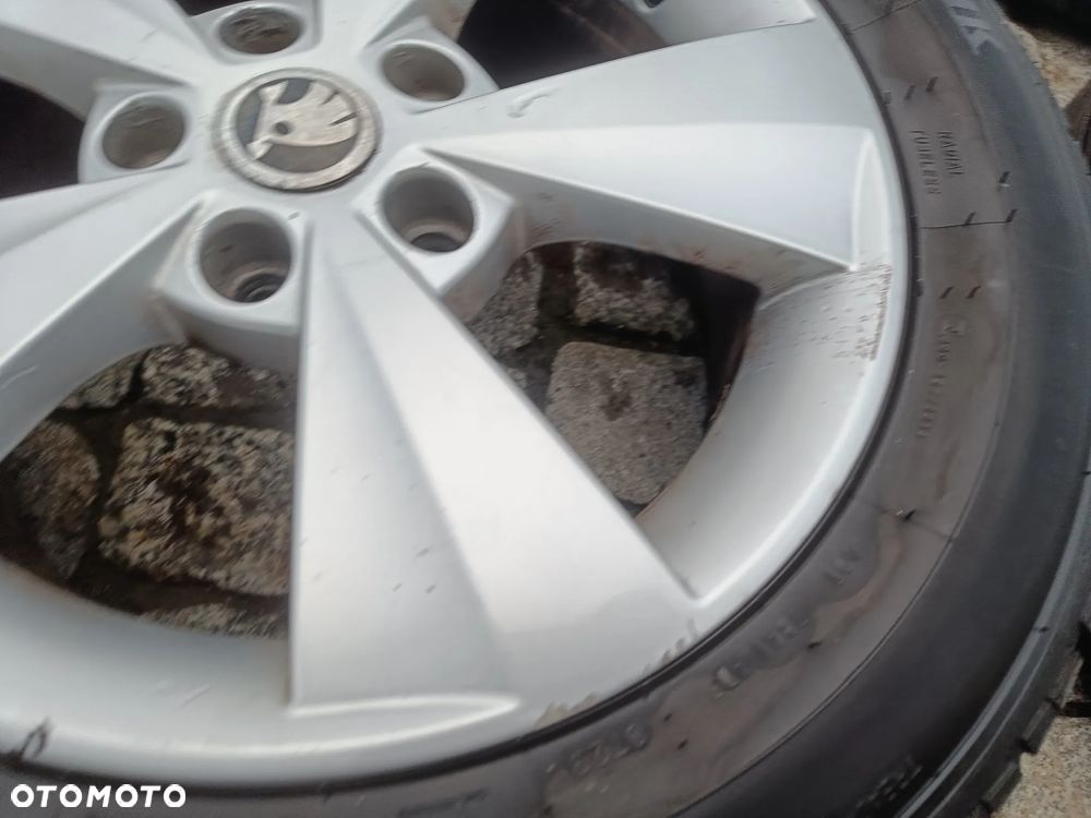 Felgi Aluminiowe 16 Skoda Octavia 3 5x112 ET46 5E0601025C Koła VW Seat Audi 6,5Jx16H2 - 26