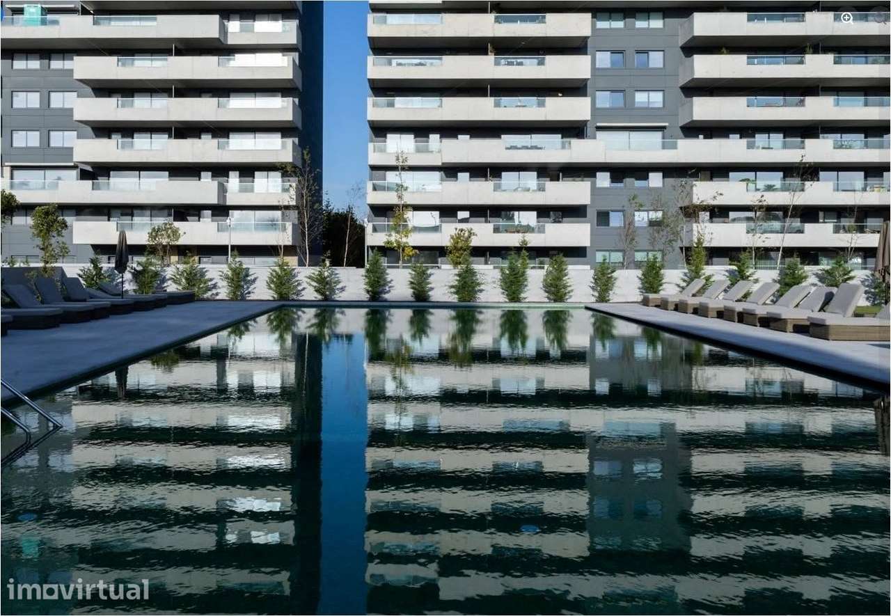 T2 Novo no Empreendimento Ocean Terrace, com Terraço, em Leça da Palme - Grande imagem: 4/57