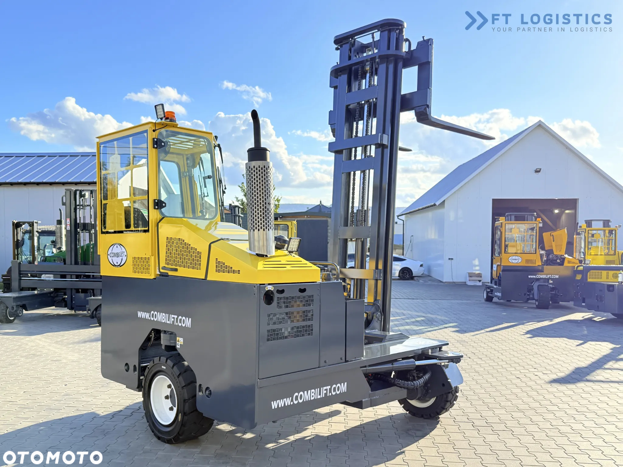 Combilift WÓZEK CZTEROKIERUNKOWY - WIELOKIERUNKOWY C5000XL / GAS / DUPLEX 6000MM /JEDYNE 3479 MOTOGODZIN /  PRZESUW WIDEŁ / PEŁNA KABINA / STAN IDEALNY / Szeroka oferta wózków czterokierunkowych i bocznych, dopasowanych do różnorodnych potrzeb i zastosowań - 29