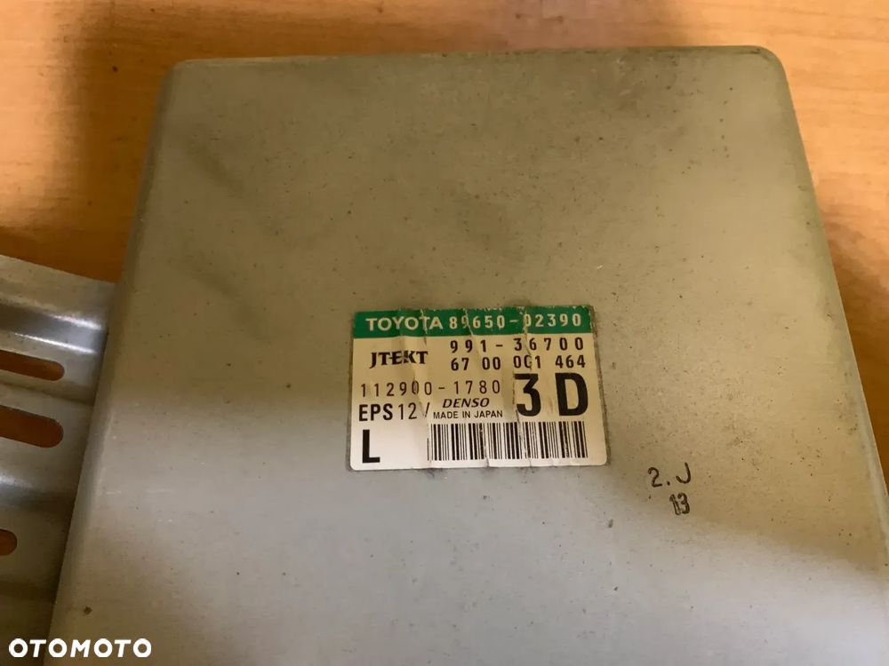 STEROWNIK MODUŁ WSPOMAGANIA TOYOTA AURIS I 89650-02390 991-36700 6700001464