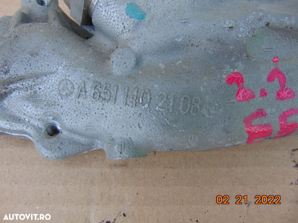 Tubulatura valva egr mercedes 2.2 euro 5 cla w117 ml w166 w204 w212 w176 w242 w246 gla - 2