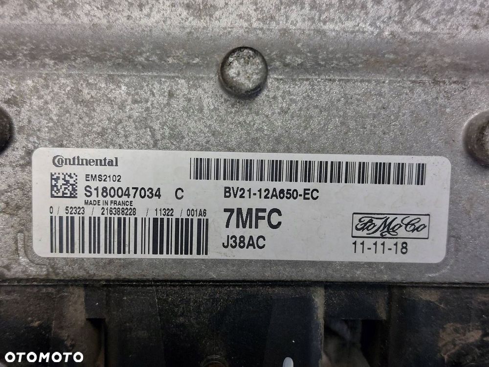 ZESTAW STARTOWY FORD FIESTA MK6 MK7 08-12 1.25 16V BV21-12A650-EC - 2