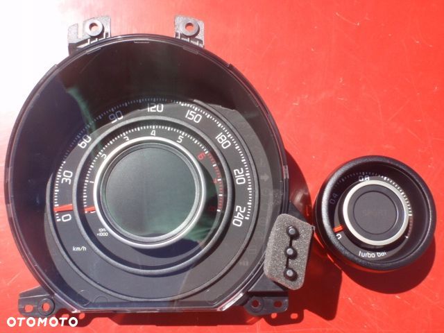 FIAT 500 ABARTH LICZNIK TURBO BAR NOWY  NEW NEU NEV - 3