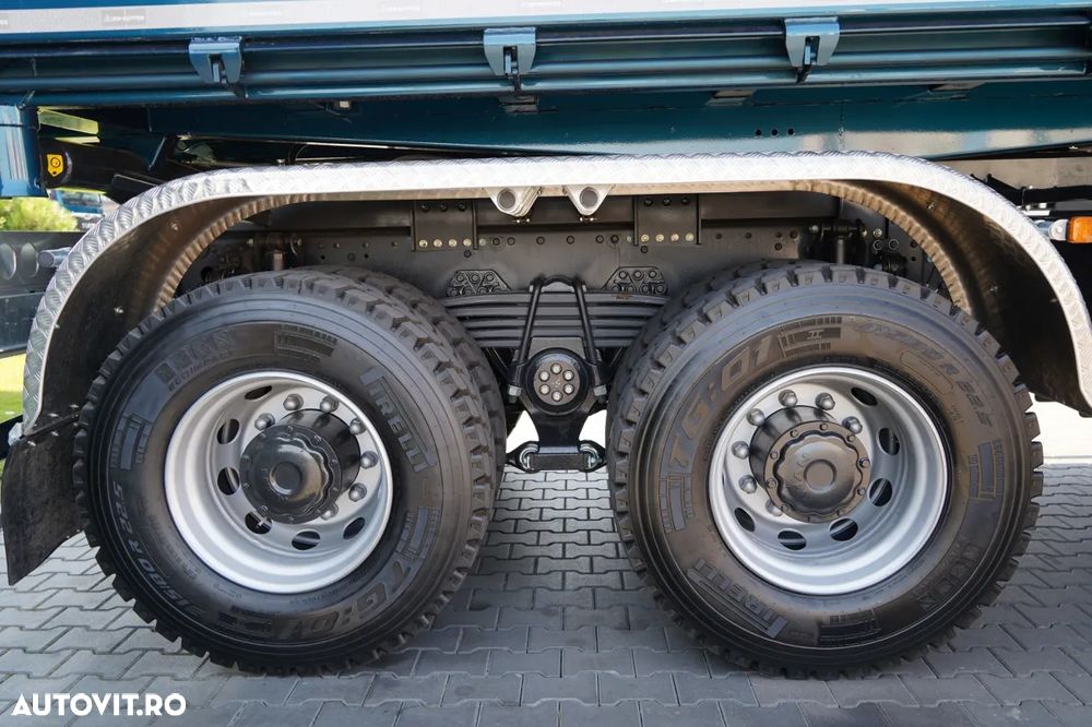 MAN TGS 41.480 / 8x8 / BASCULANĂ SPATE / MANUAL / NOU NOU / KH-KIPPER / - 26