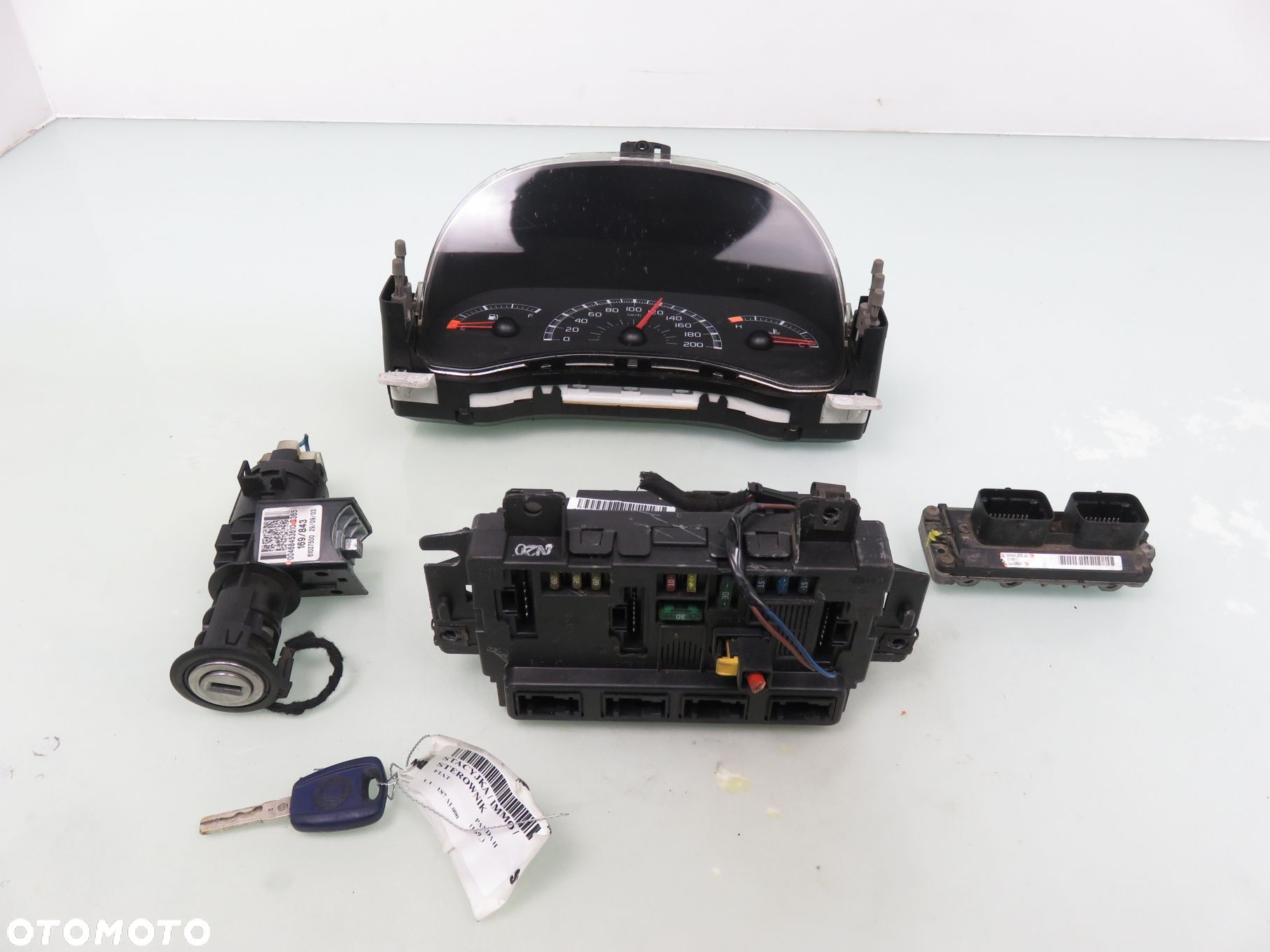 STACYJKA STEROWNIK FIAT PANDA II 1.1 6160107002 55192634 - 1
