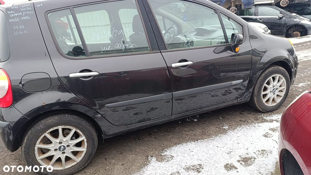 35579 renault modus 1.6 16V 88km K4M794 na części skrzynia JH3131 lakier NV676 - 12