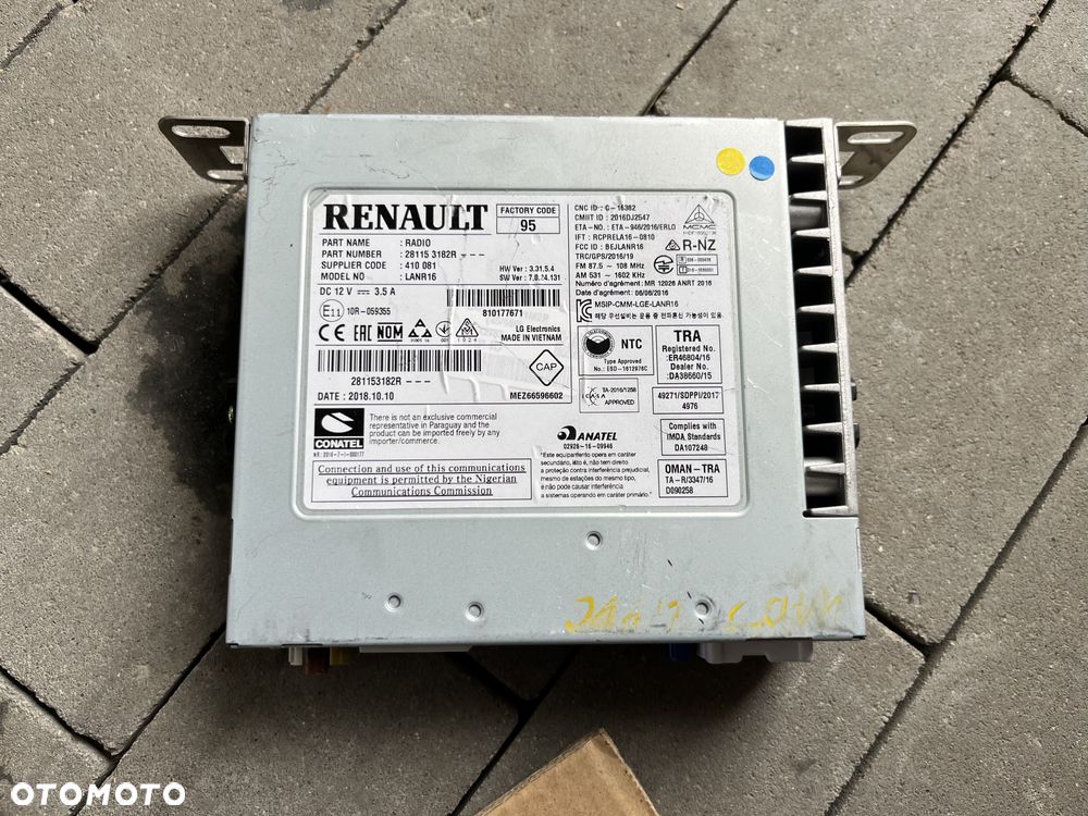 Radio (5) Renault Megane IV - 1