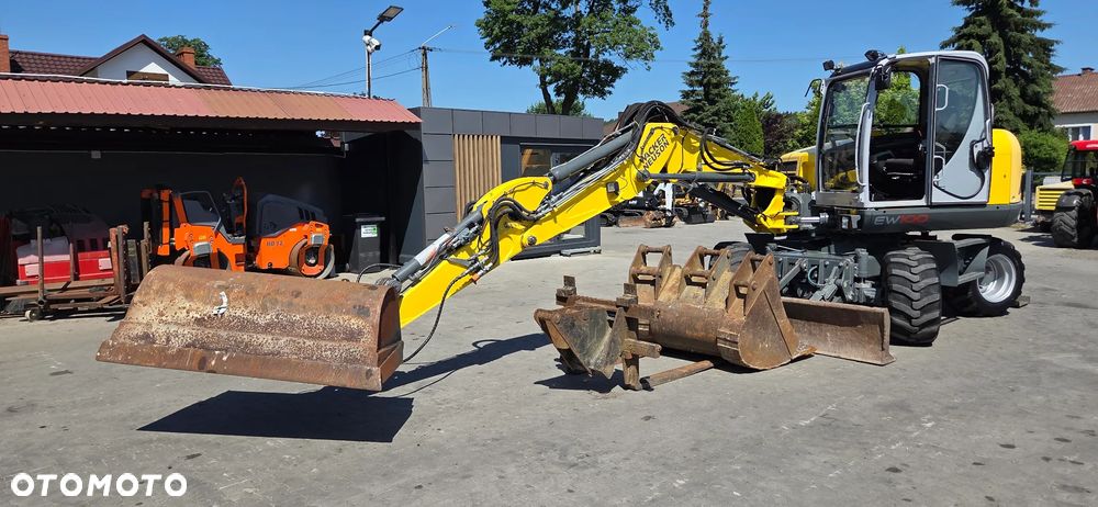 Wacker Neuson <<Wacker Neuson EW100,5łyżek+widły,2014r,szybka skrzynia, centralne smarowanie,sprowadzona!>> - 34