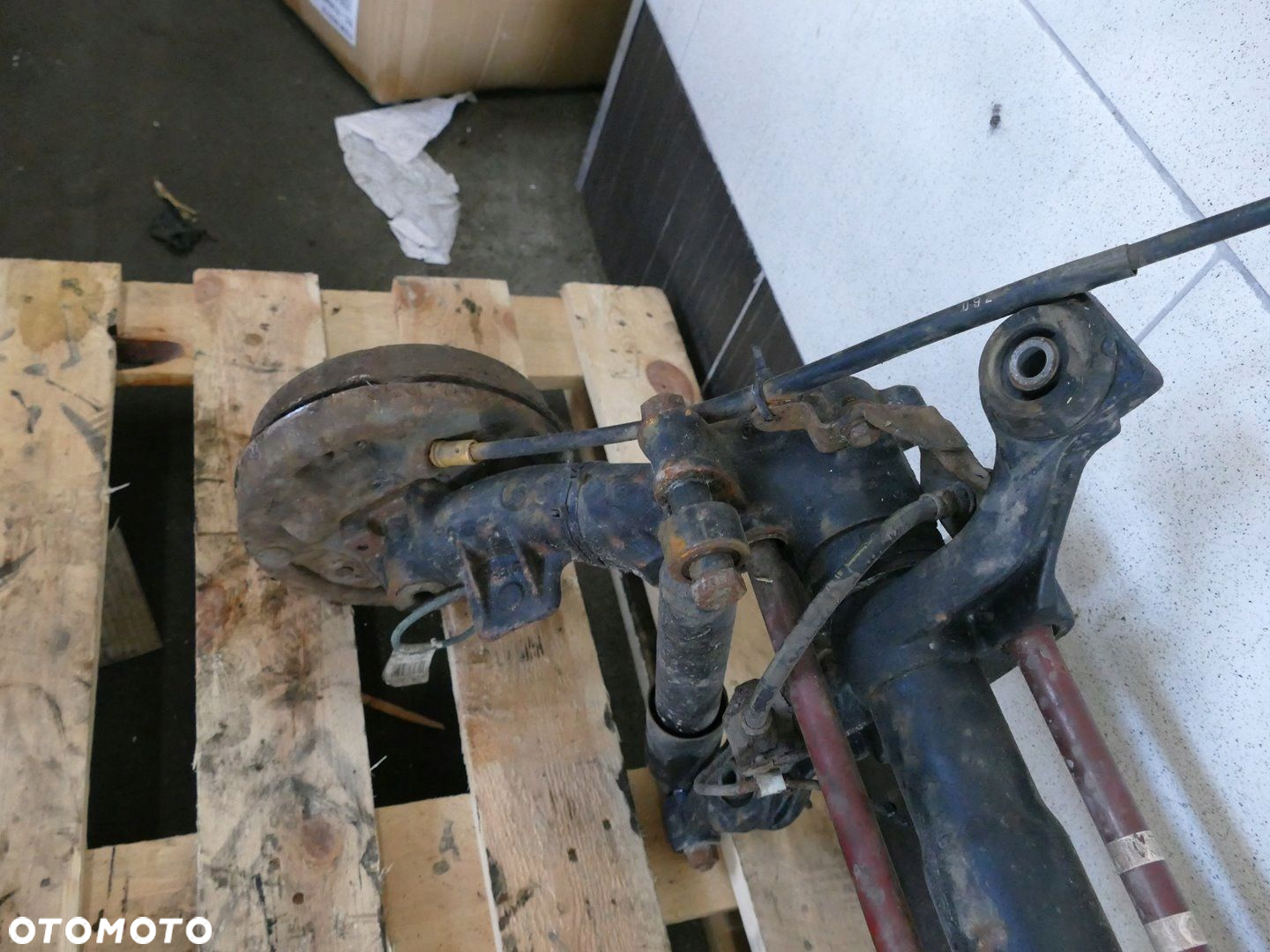 PEUGEOT 106 LIFT 1.5 D BELKA ZAWIESZENIA OŚ TYŁ TYLNA - 12