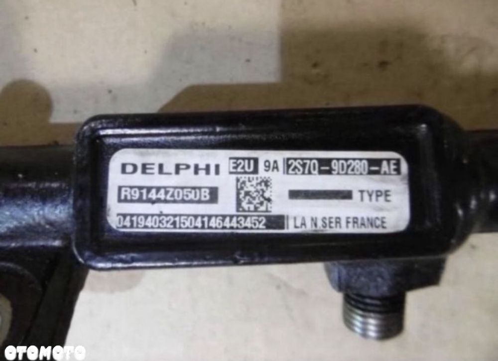 2S7Q-9D280 Listwa wtryskowa Delphi ford mondeo mk3 2.0tdci - 2