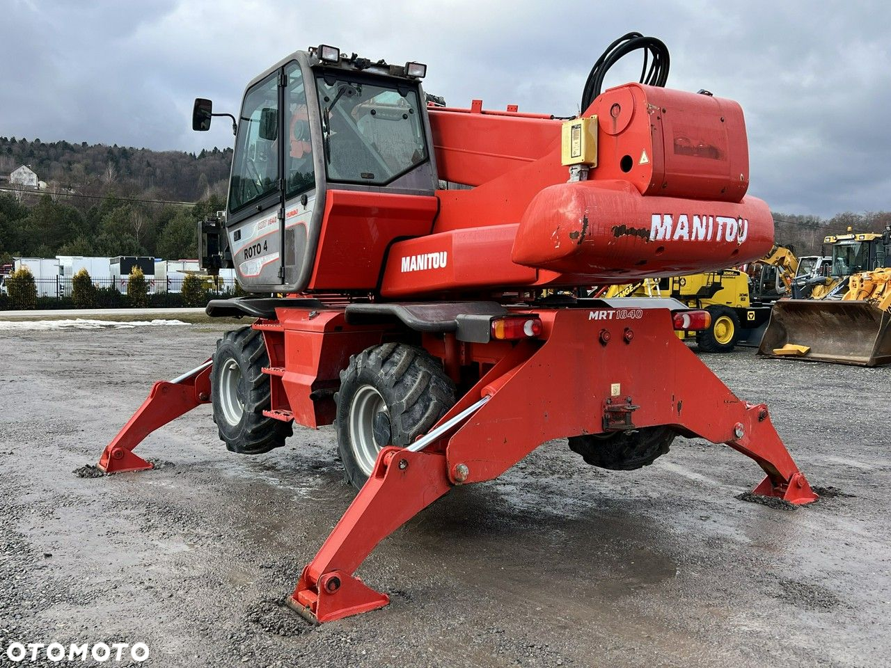 Manitou MRT 1840 ROTO Turbo Ładowarka Teleskopowa Obrotowa 1850 - 17