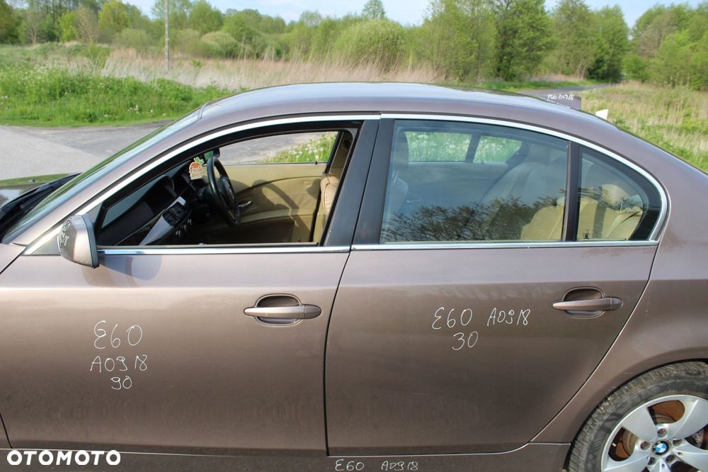 LISTWY OZDOBNE DRZWI CHROM LINE BMW 5 E60 KOMPLET - 1