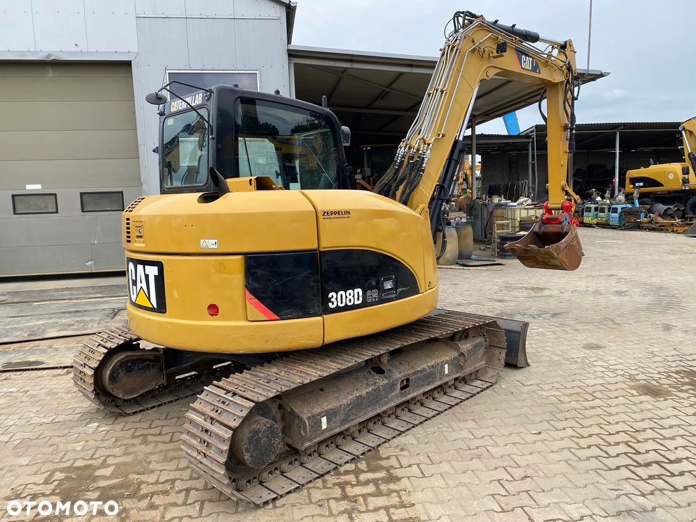 Caterpillar CAT 308D CR, 3700 MTH, 2 ŁYŻKI, KRÓTKI TYŁ, Z NIEMIEC, SUPER UTRZYMANA - 7