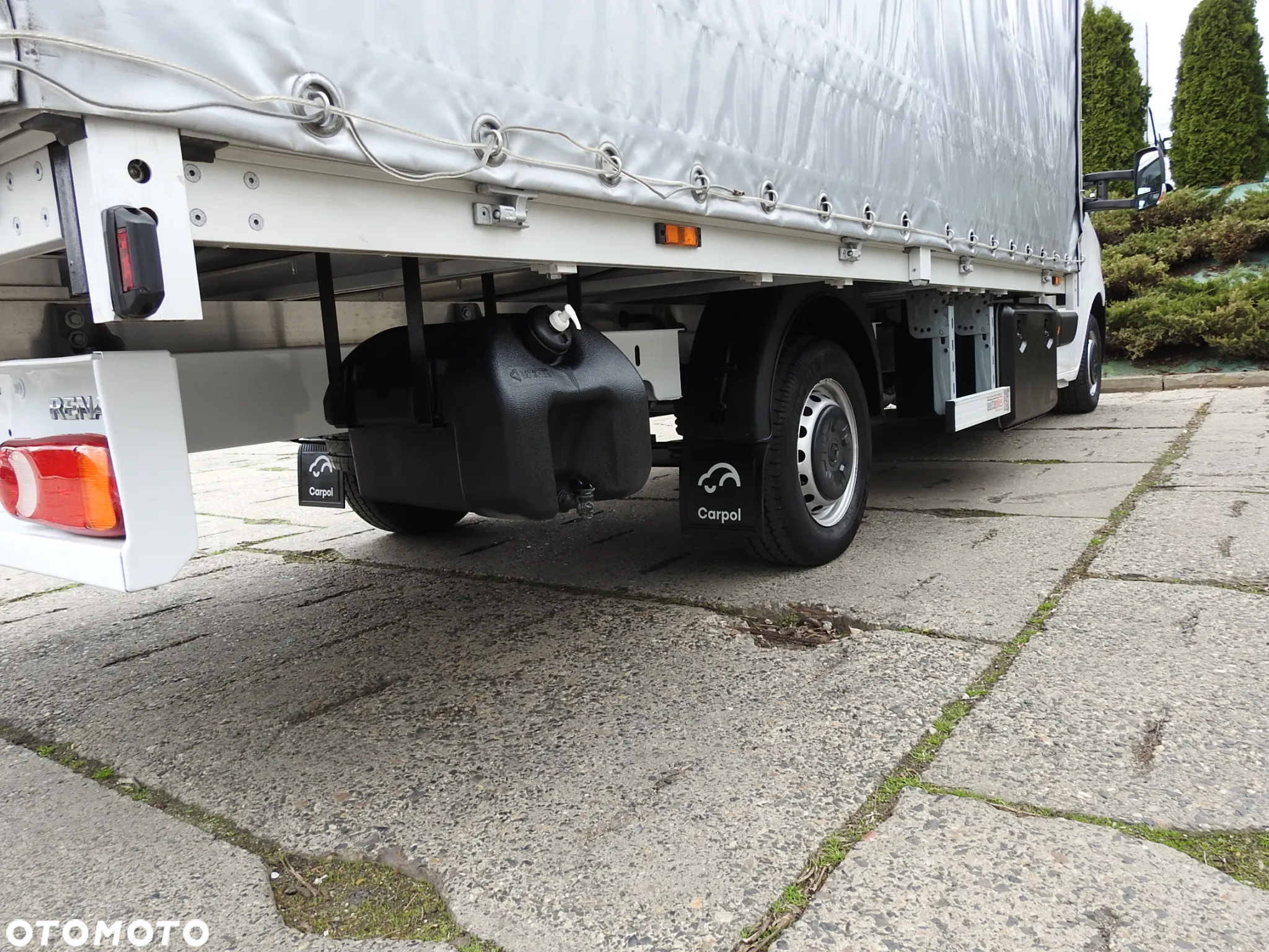 Renault MASTER PLANDEKA 10 PALET WEBASTO NAWIGACJA KLIMATYZACJA LEDY PNEUMATYKA 165KM [ 128098 ] - 16