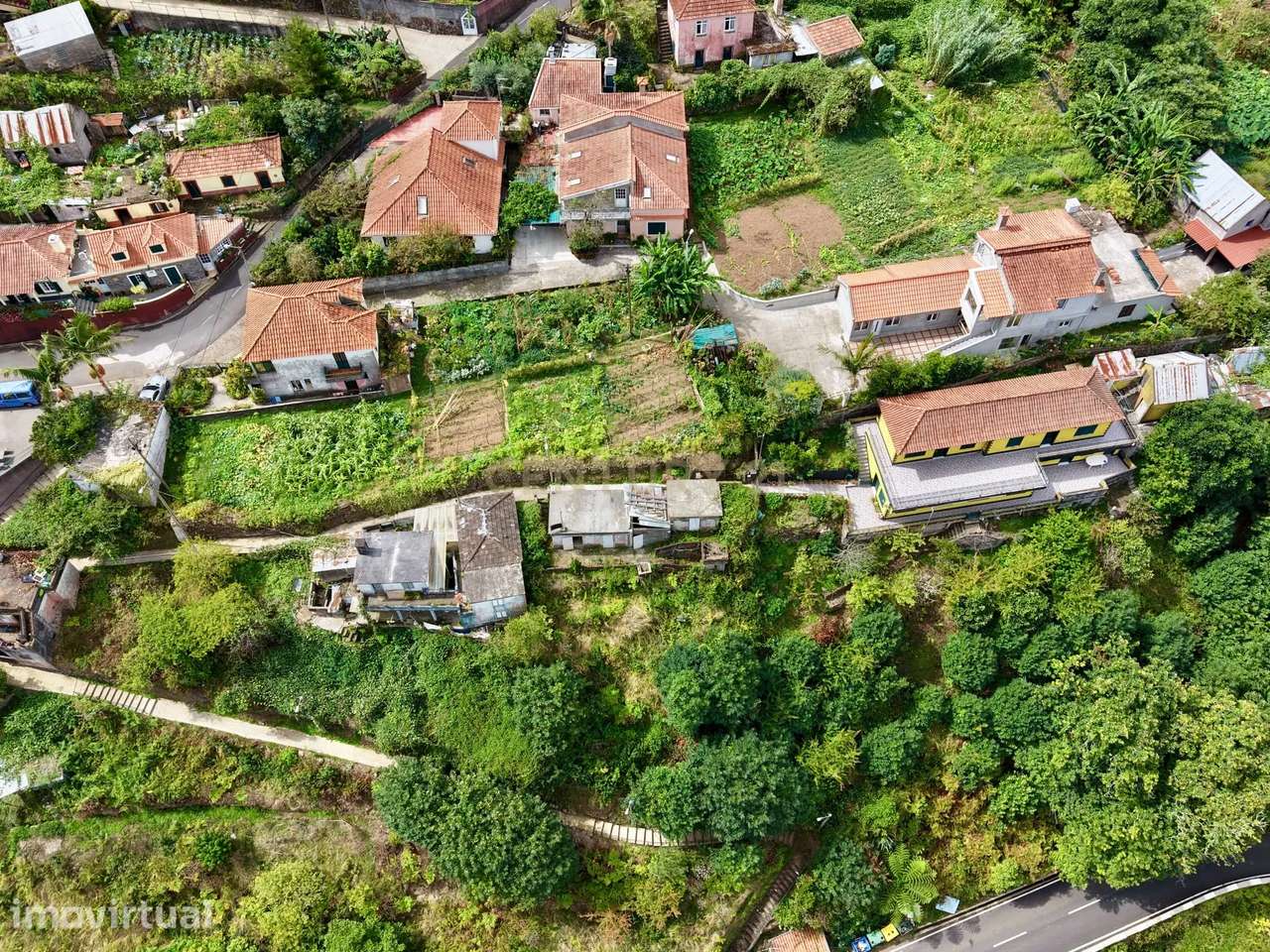 Terreno Urbano com Casa em Ruínas em São Roque do Faial - Grande imagem: 5/11