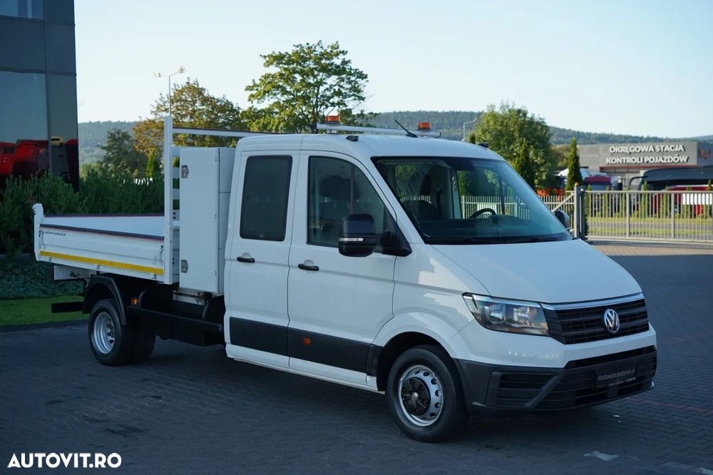 Volkswagen CRAFTER / BASCULATOR DIN ALUMINIU / DUBLU / MANUAL / PE ȘENILE / IMPORTAT - 13