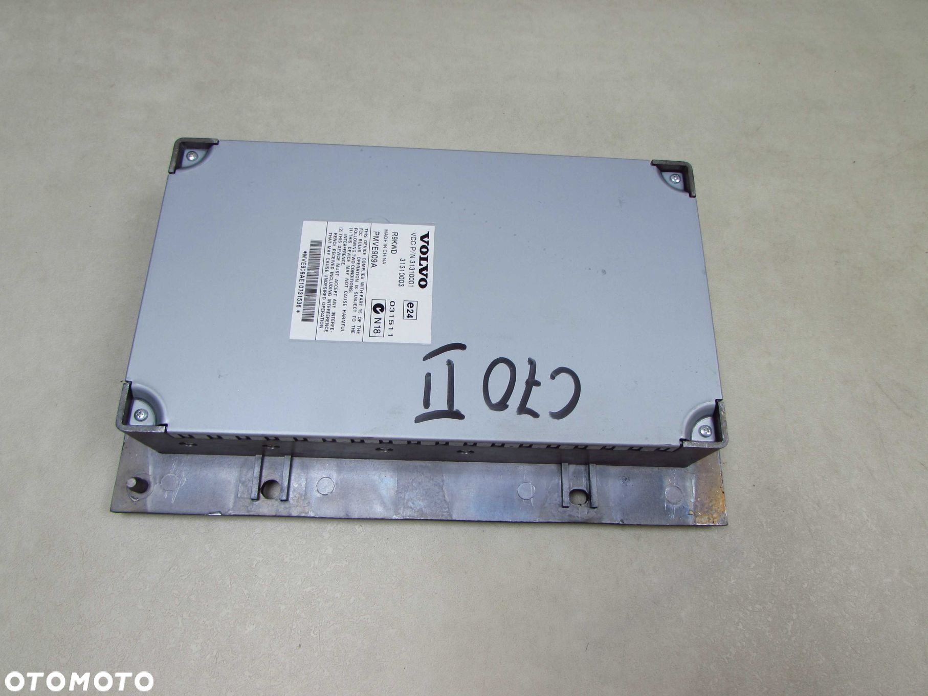 VOLVO C30 S40 V50 C70 II LIFT 06-13 WZMACNIACZ RADIA 31310001 PREMIUM SOUND - 4