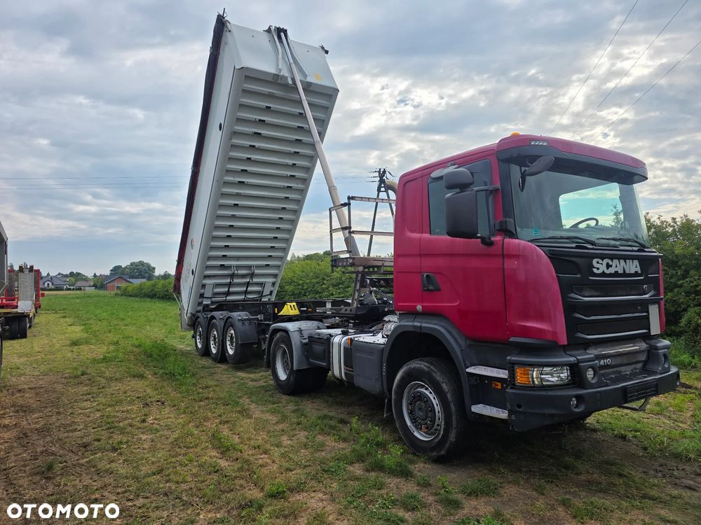 Scania G 410 4x4 + Schmitz 26m3 Alu z Niemiec - 3