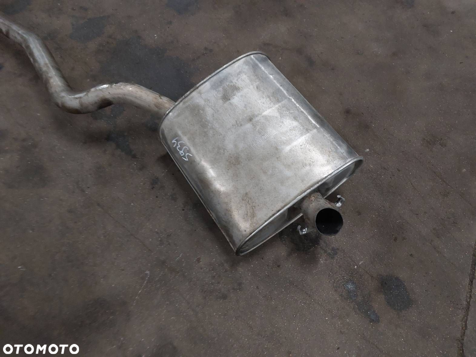 TŁUMIK WYDECH ŚRODKOWY + KOŃCOWY BMW E39 520D - 7