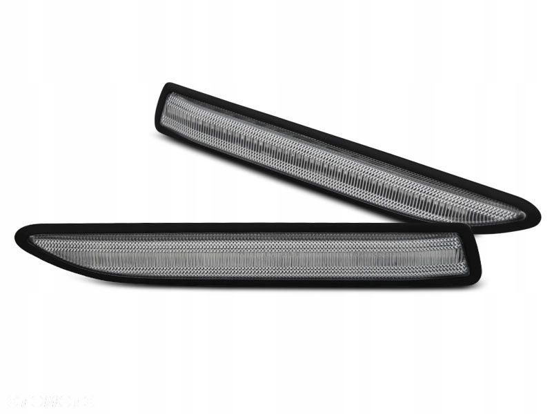 Kierunkowskaz Migacz Bok kpl Dynamiczny Led White Biały Ford Mondeo mk 4 IV - 1