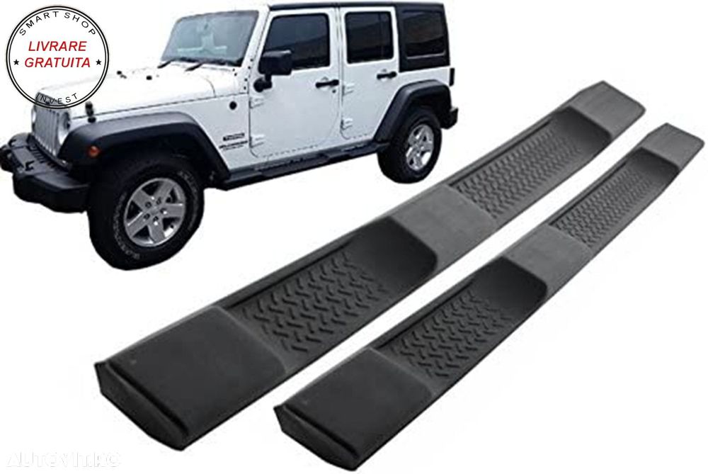 Praguri trepte laterale Jeep Wrangler Rubicon JK (2007-2017) 4 Usi- livrare gratuita - 13