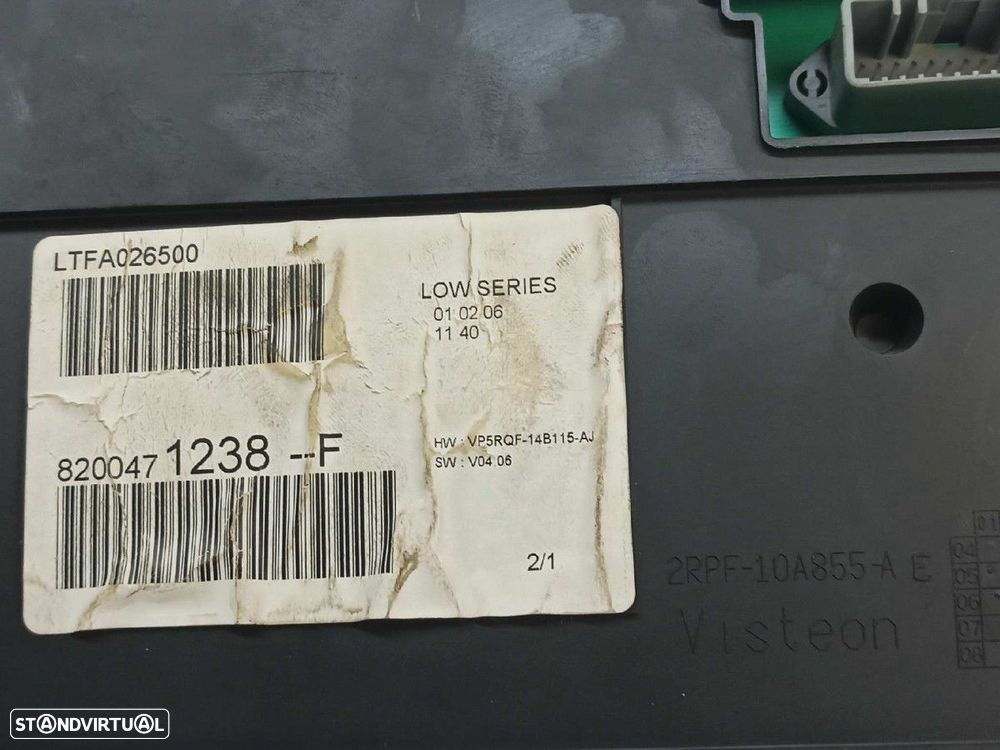 QUADRANTE RENAULT CLIO III AUTHENTIQUE - 6