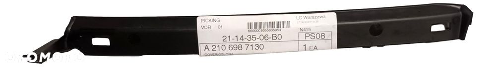 MERCEDES E-KLASA W210 Uszczelka progu lewa OE - 1