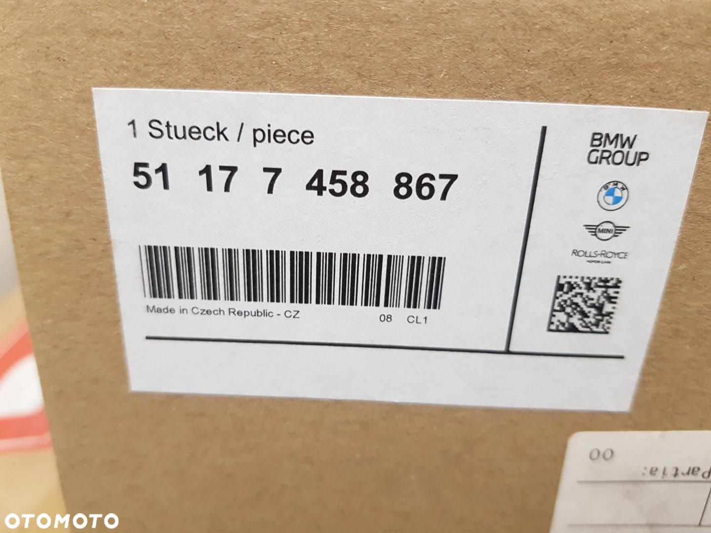NOWA OSŁONA WLEW WLEWU PALIWA BMW X1  F48 F48N 15-22 ORYGINALNA  7458867 51177458867 - 4