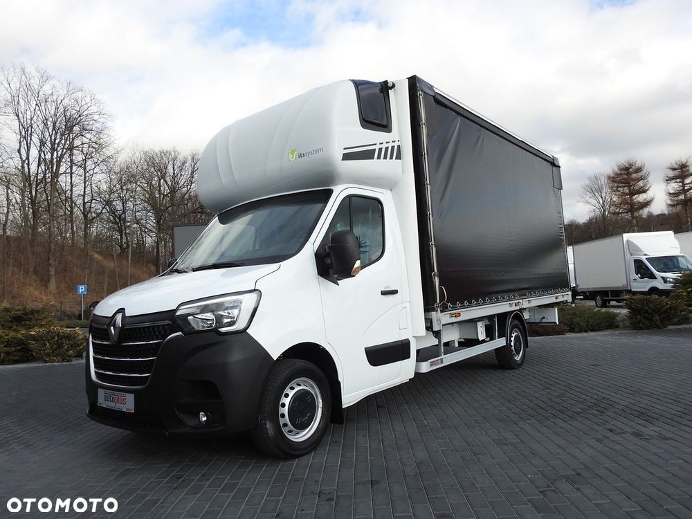 Renault MASTER PLANDEKA 10 PALET TEMPOMAT KLIMATYZACJA LEDY PNEUMATYKA  165KM - 20