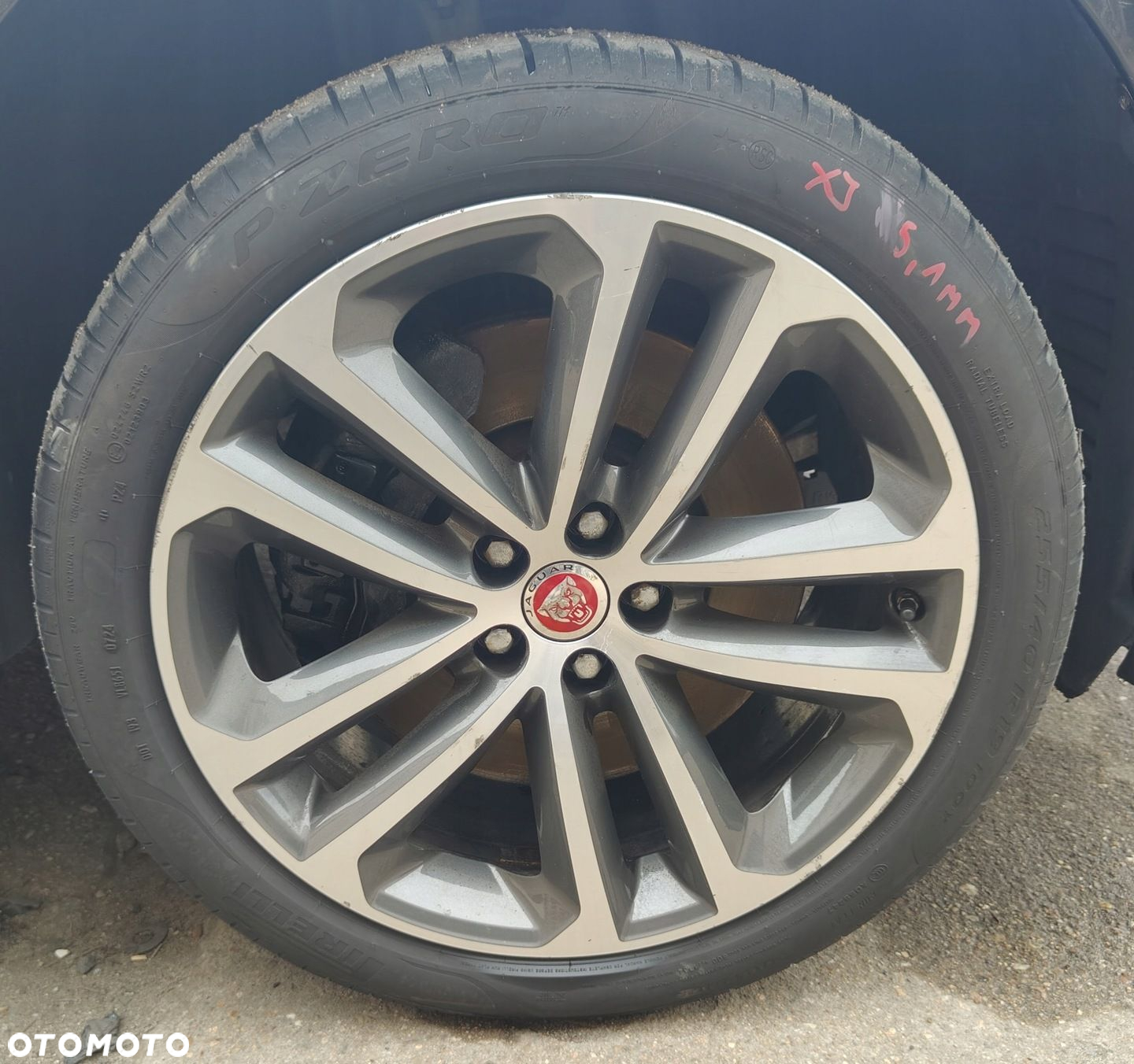 JAGUAR XJ X351 FELGI ALUMINIOWE Z OPONAMI 5,5 MM KOMPLET - 4