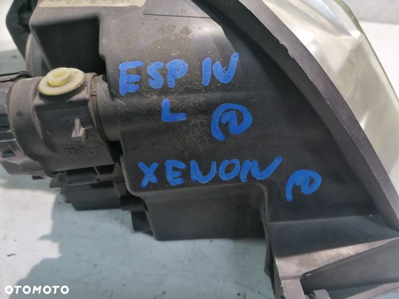 RENAULT ESPACE IV LAMPA LEWY PRZÓD PRZEDNIA XENON 8200394706 - 6