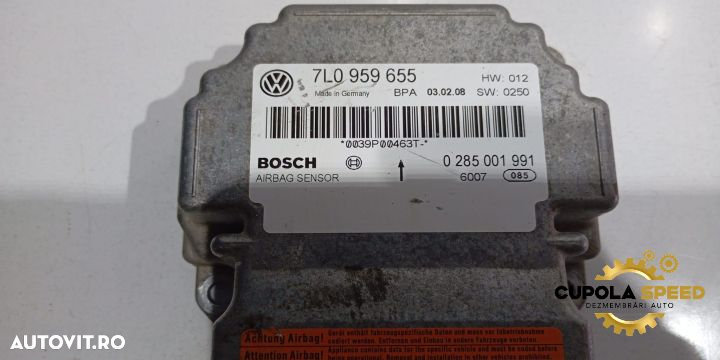 Modul airbag 7L0959655 Porsche Cayenne 957 [facelift] [2007 - 2010] - 2
