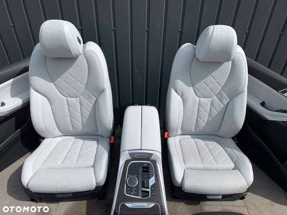 FOTELE TAPICERKA SPORT GRZANE PRZÓD ELEKTRYCZNE PAMIĘĆ BMW X5 G05 SKÓRA LCI - 2