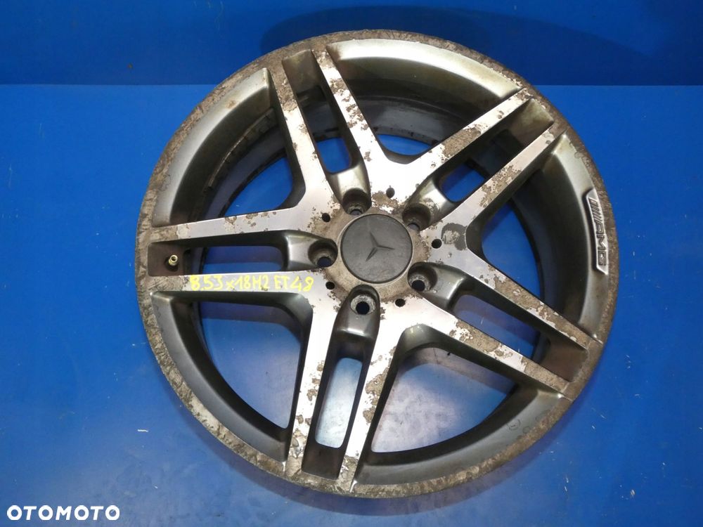 Mercedes A W176 W117 W246 FELGA ALUMINIOWA 18'' AMG ET48 - 3