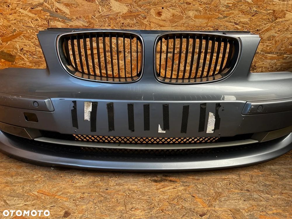 ZDERZAK PRZEDNI przód BMW 1 E87 LIFT PDC Halogeny - 3