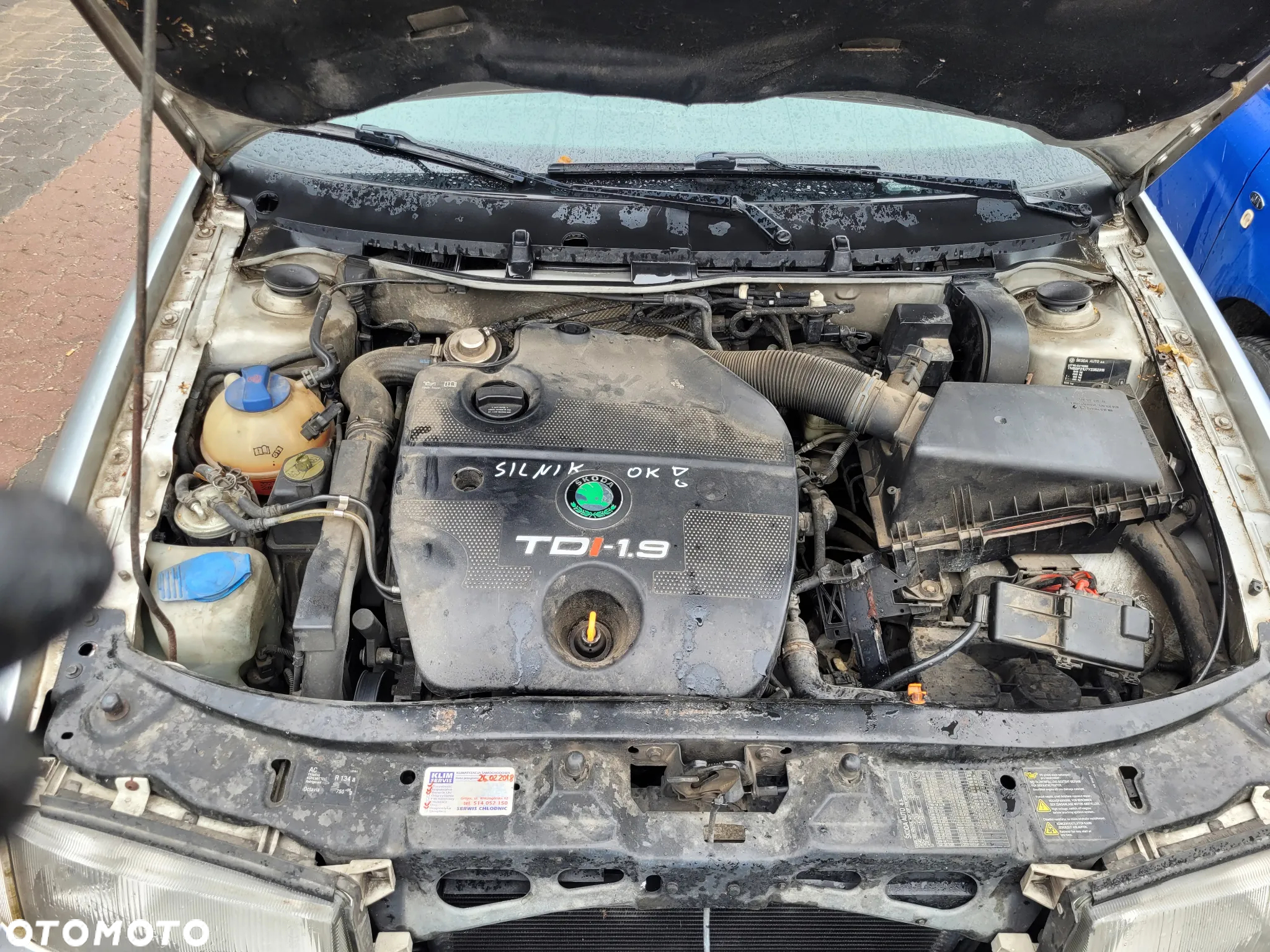 SKODA OCTAVIA 1 I 1.9 TDI AHF KS silnik skrzynia napęd sanki belka wahacz wahacze zacisk zaciski zwrotnica piasta kopyto mc - 2
